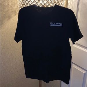 DUTCH BROS Simple Black tee